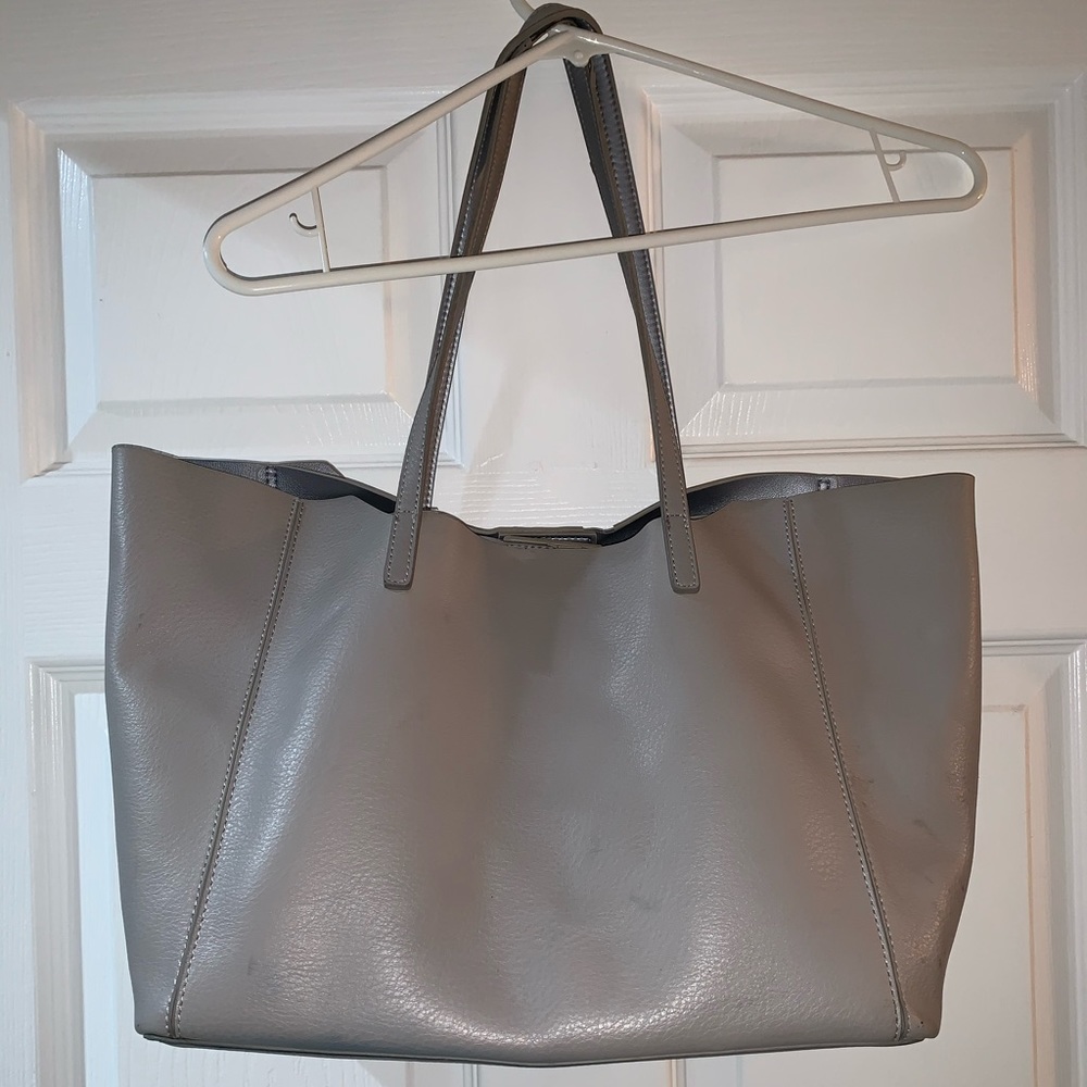 Gray Tote